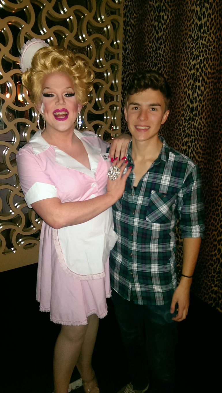 Final snap with Carmen Geddit, one of the coolest work colleagues I'm ever likely to have