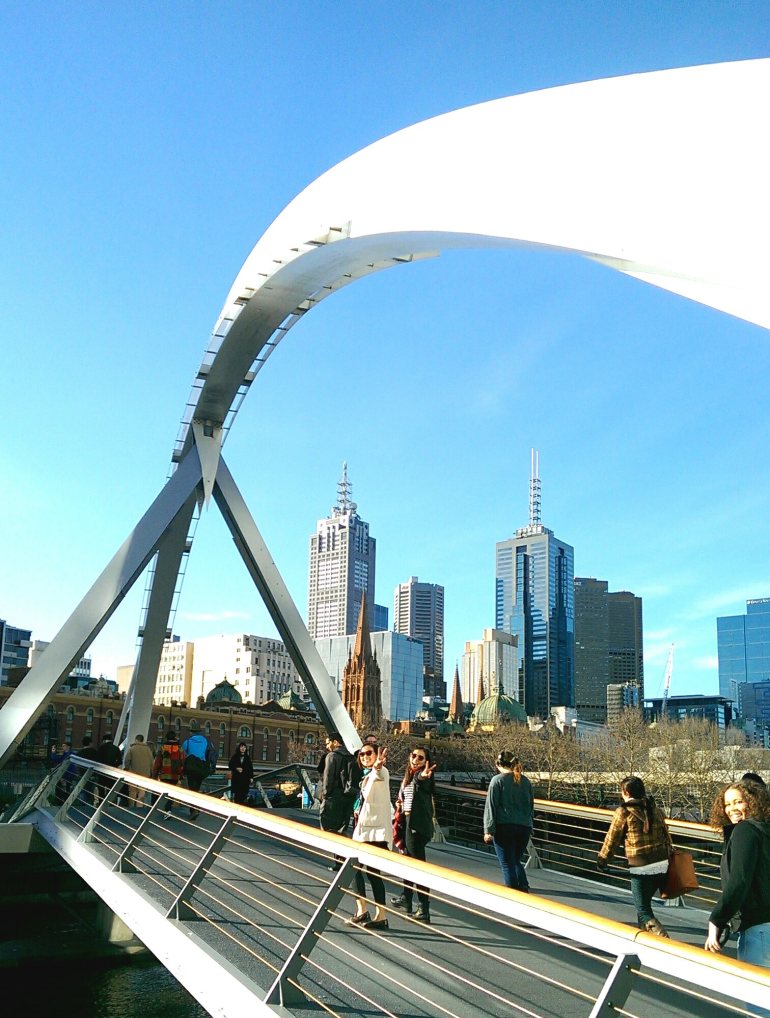 View of the CBD from the South Bank