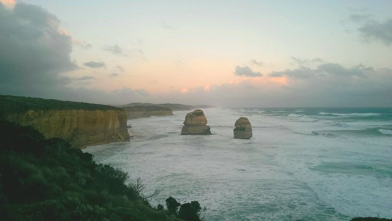 Part of the 12 Apostles. My photos are pants but trust me it was incredible!