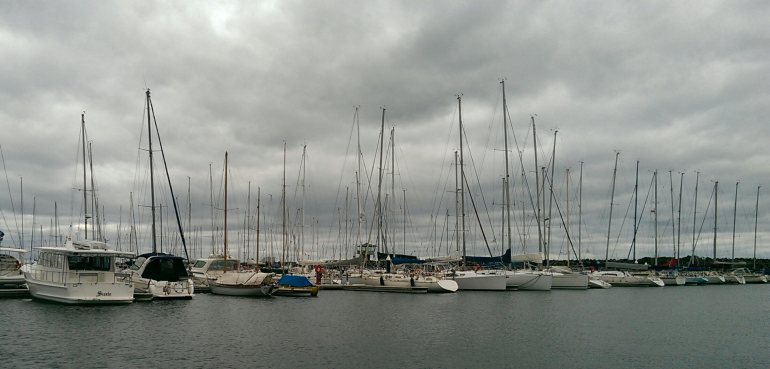 The harbour at St Kilda