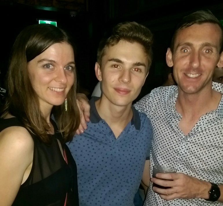 Lauren, me and Jason