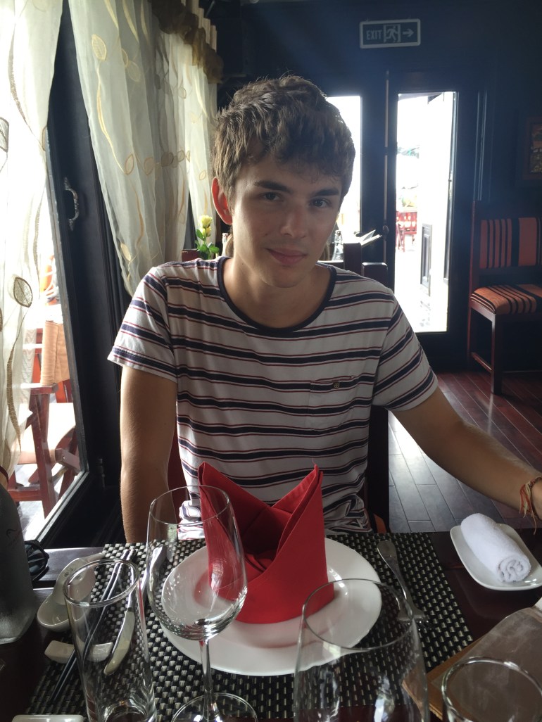 Getting ready for lunch