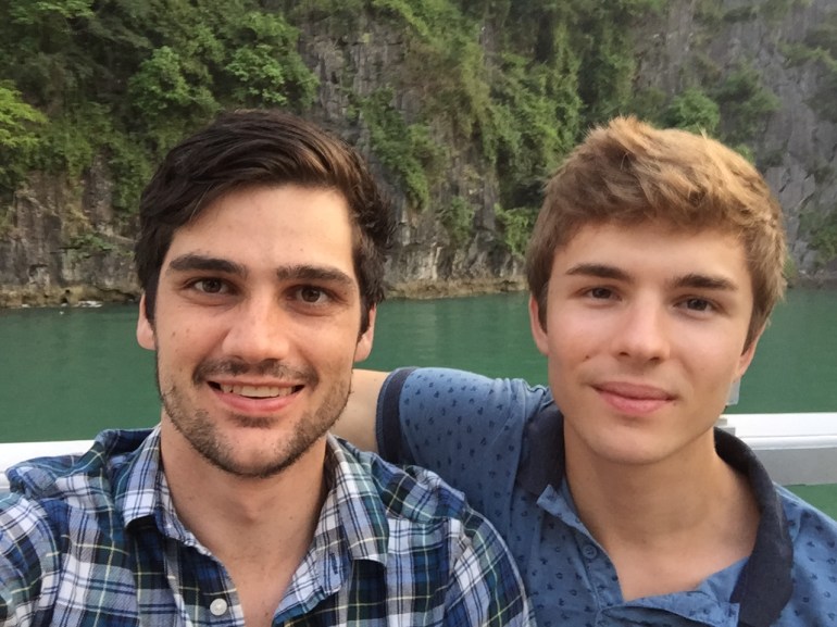 Scrubbed up ready for the evening