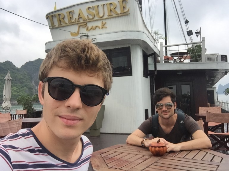 Getting ready to leave